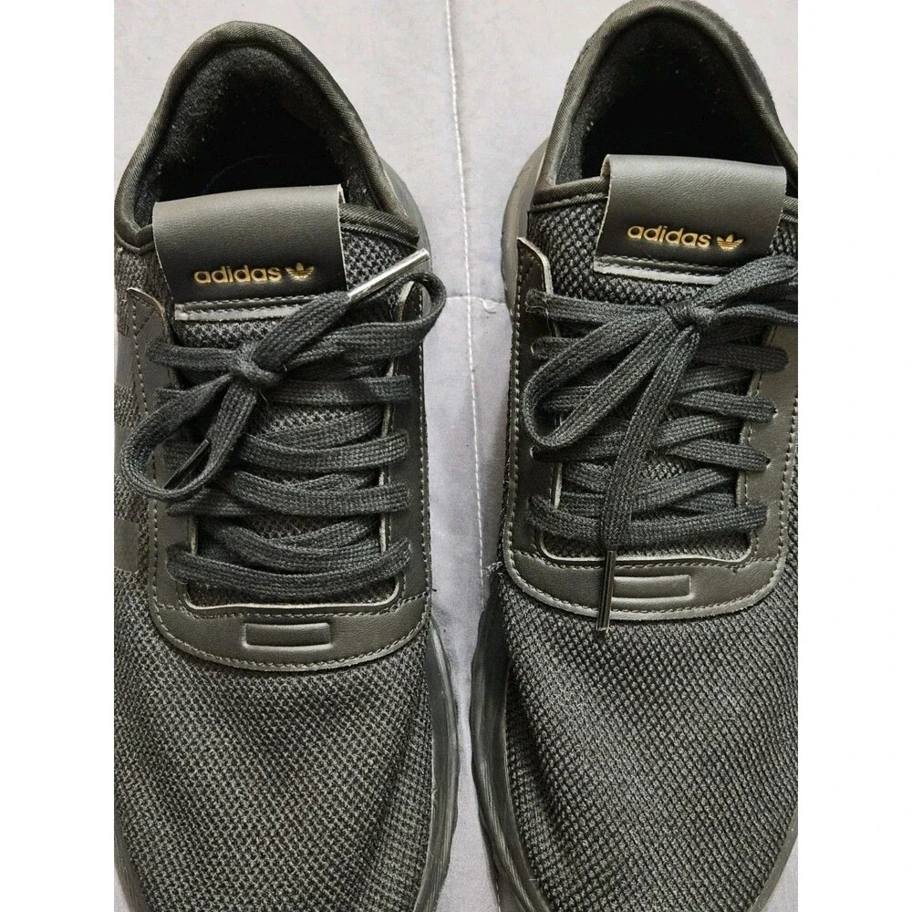 Adidas Originals U_Path X C Black & Gold Running Sneakers Mens Size 10.5 FW7573